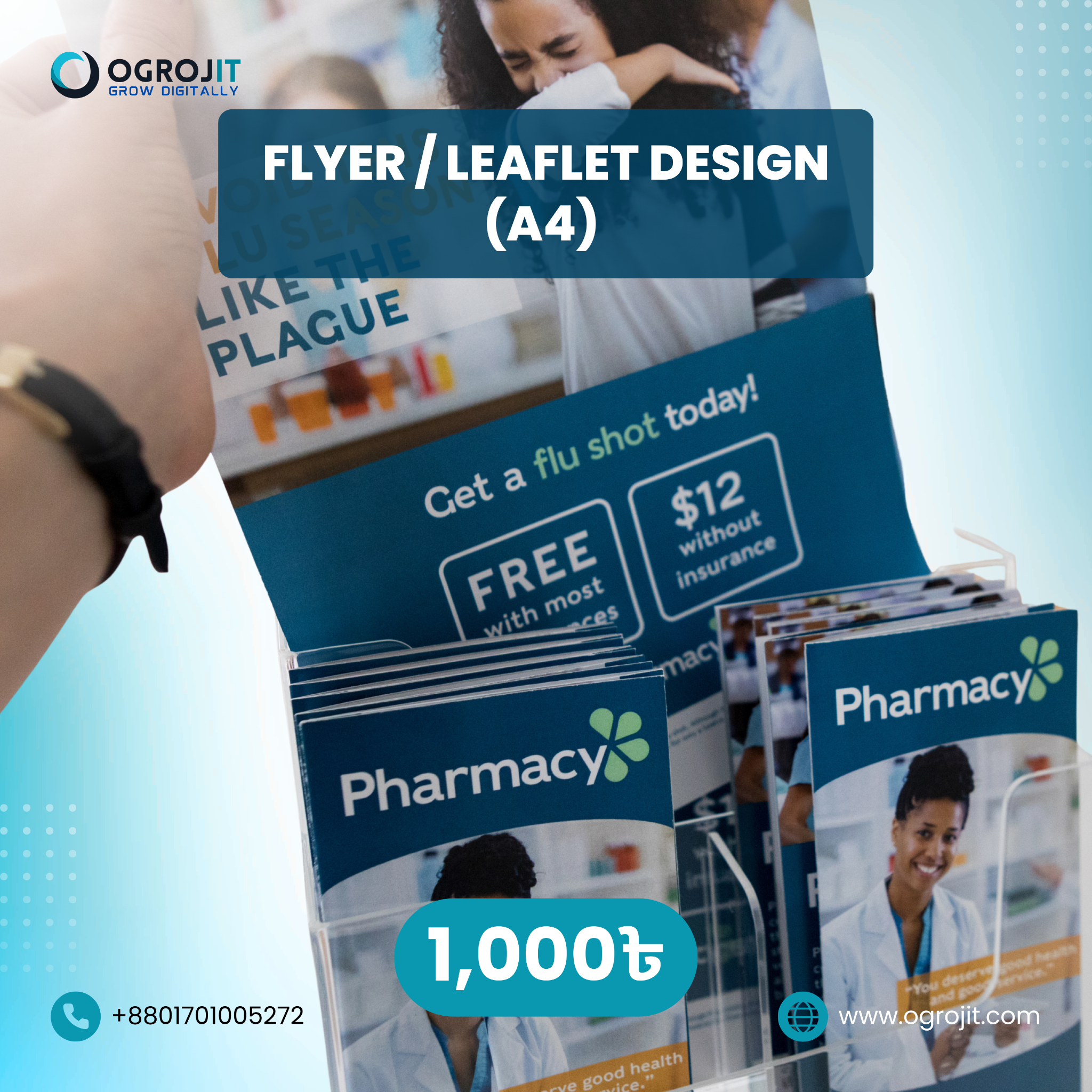 Flyer / Leaflet Design (A4)