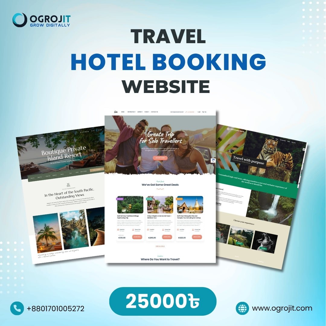 Travel / Hotel Booking Website